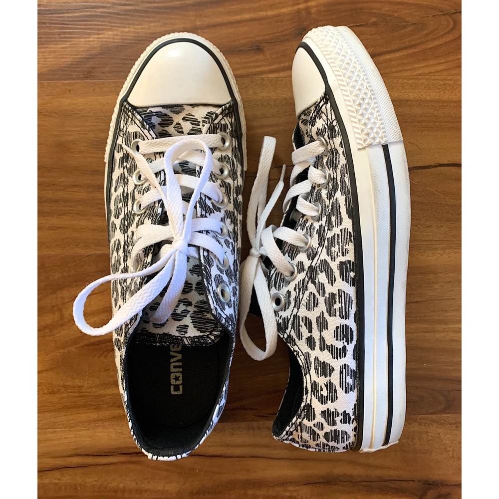 Leopard Print Converse